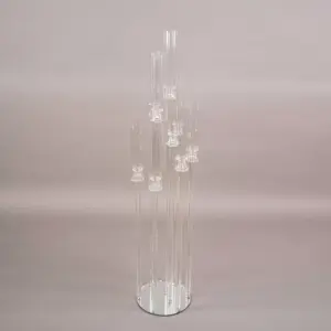 Candelabro de cristal 9 brazos