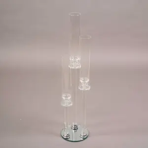 Candelabro de cristal 3 brazos