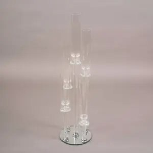 Candelabro de cristal 5 brazos