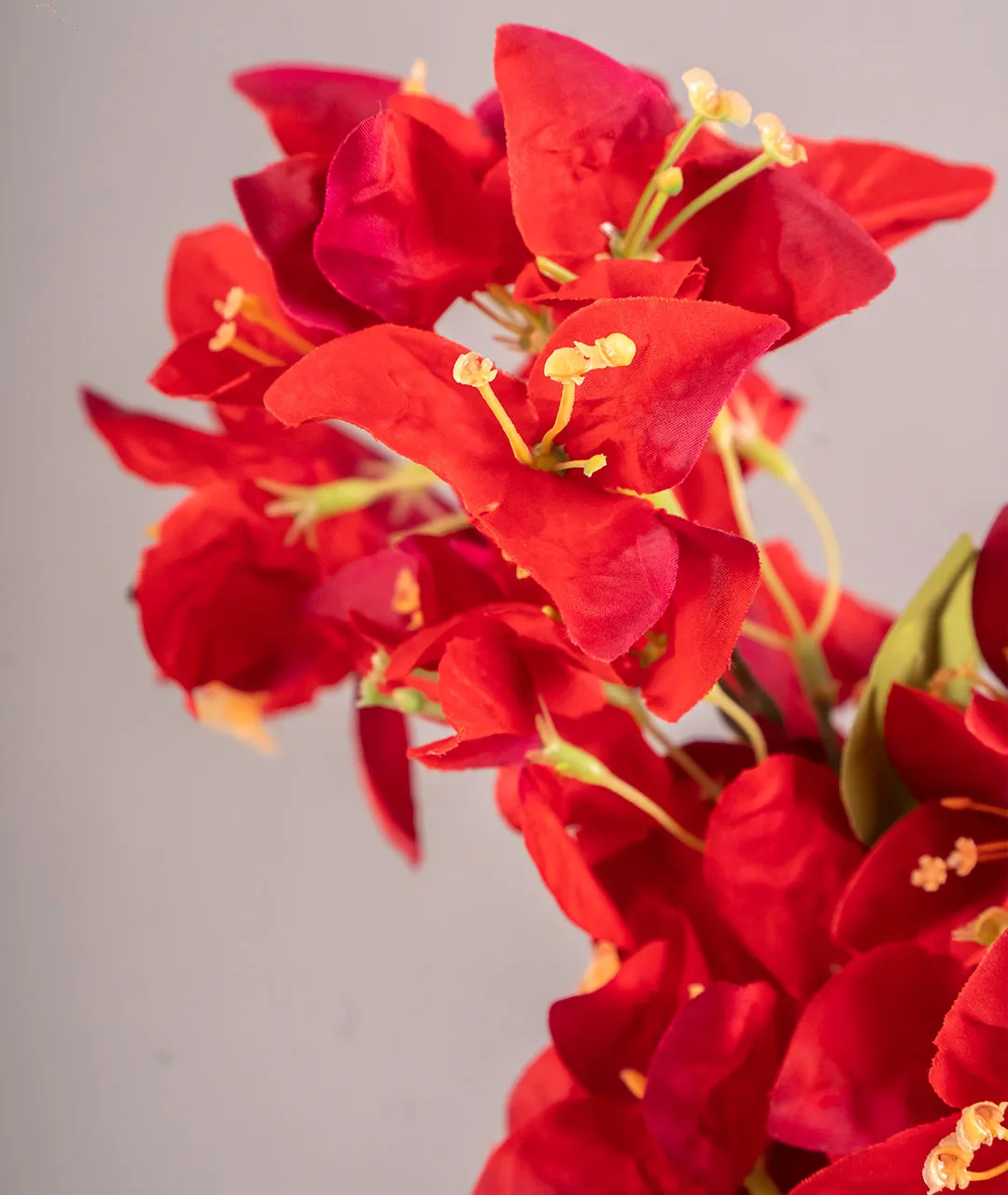 Flower Plastic Bugambilia Red