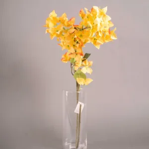 Flower Plastic Bugambilia Yellow